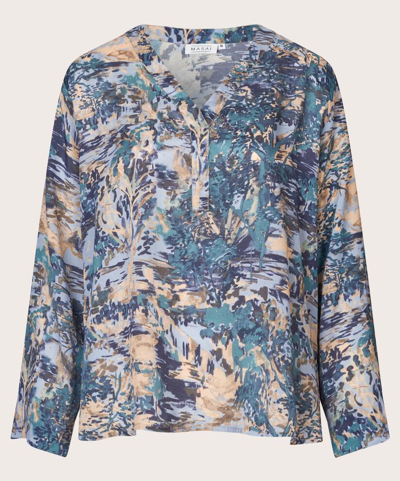 Darcel Blouse, Teal