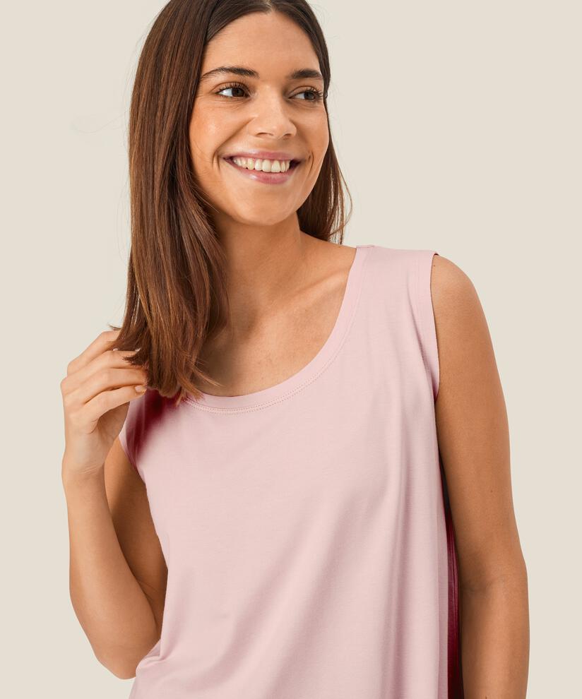Elisa JERSEY Top, Mauve Chalk