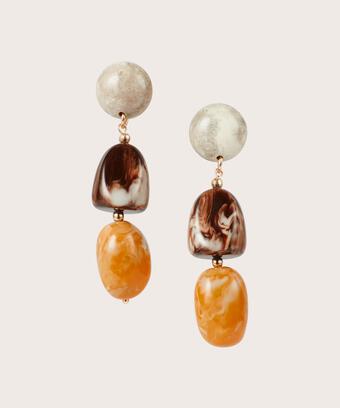 Rossa Earrings, Inca Gold