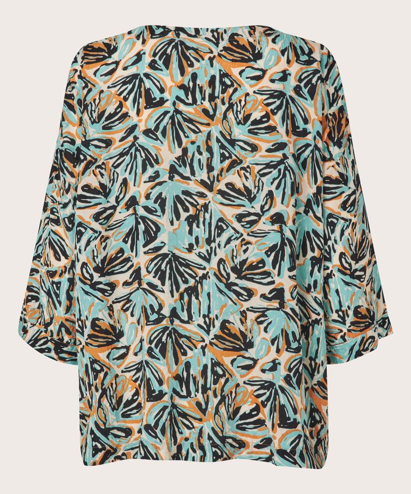 Becca Blouse, Aqua