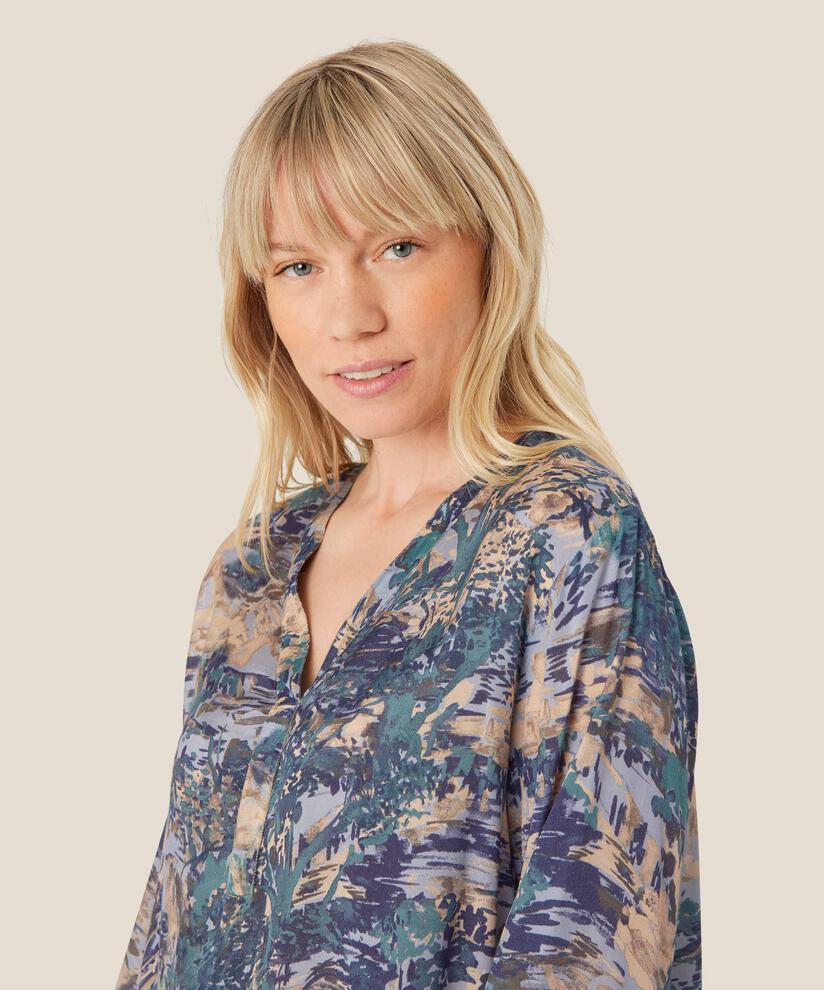 Darcel Blouse, Teal